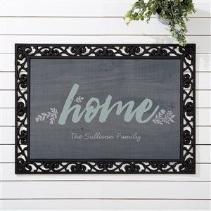Personalized 18x27 Doormat - Cozy Home - 18743