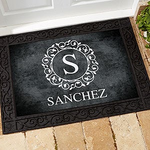Housewarming Gift Entry Way Coir Mat Last Name Doormat Household Customized Doormat Home Decor Personalized Family Name Rug