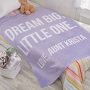 Kids Expressions 60x80 Personalized Fleece Blanket - 18750-L