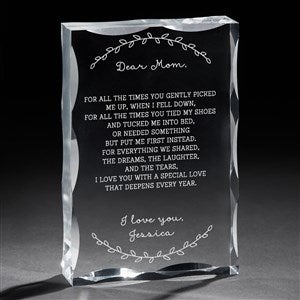 Forever A Mother Poem Personalized Keepsake - 18799