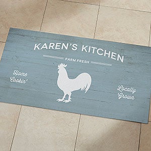 Farmhouse Personalized Oversized Doormat- 24x48 - 18830-O