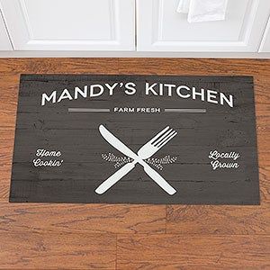 Personalized Doormat 18x27 - Farmhouse Design - 18830