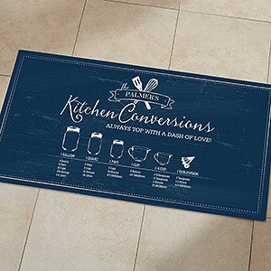 Kitchen Conversions Personalized Oversized Doormat- 24x48 - 18834-O