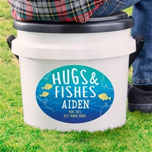 Personalized Fishing Pail