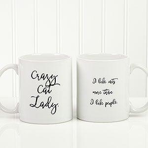 Personalized Coffee Mug 11 oz White - Pet Expressions - 19051-W