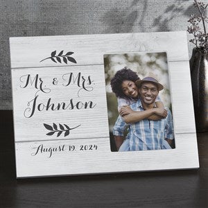 Farmhouse Wedding Personalized Picture Frame - 19097
