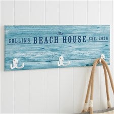 Home Away From Home Personalized Coat Rack - 19106