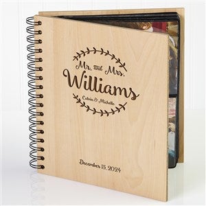 Engraved Wedding Photo Album