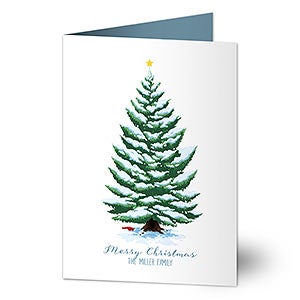Evergreen Tree Holiday Card - 19346