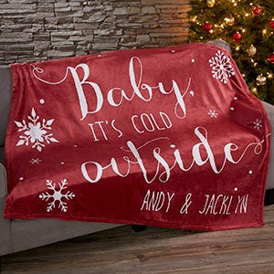 Christmas Quotes Personalized 50x60 Plush Fleece Blanket - 19359