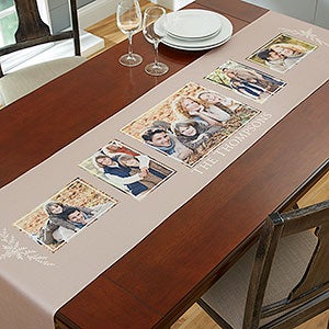 Family 5 Photo Collage 16x96 Table Runner - 19425-5