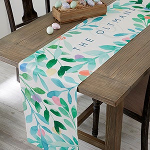 Easter Egg Personalized Table Runner - 19428 Easter Egg Personalized Table Runner - 19428