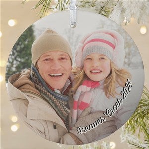 Precious Memories Large 1 Sided Photo Ornament - 19443-1L