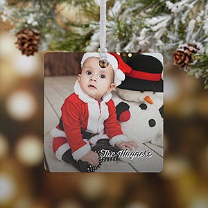 Family Memories Premium Photo Ornament - 1 Sided Metal - 19443-1M