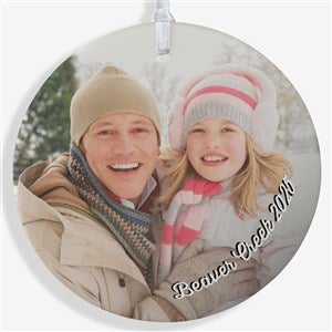 Family Memories Premium Photo Ornament- 3.75 Matte - 1 Sided - 19443-1L