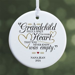 Grandparents Are Special Personalized Premium Ornament- 2.85 Glossy - 1 Sided - 19444-1