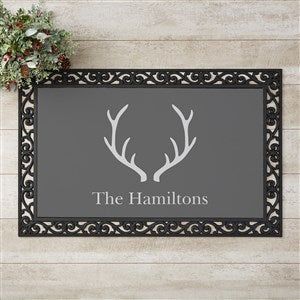 Winter Silhouette Personalized Doormat- 20x35 - 19463-M