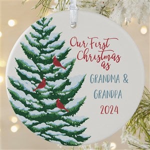 First Christmas As Grandparents Personalized Ornament - 19481-1L