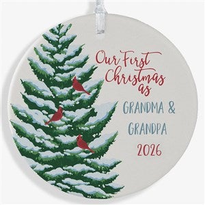 First Christmas As Grandparents Personalized Ornament - 19481-1L