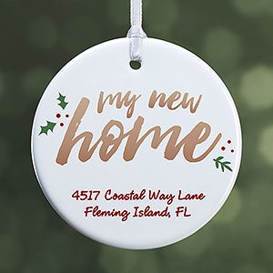 Personalized Ornament - My New Home - 19484-1