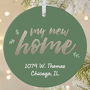 Housewarming Gift Personalized Christmas Ornament - 19484-1L