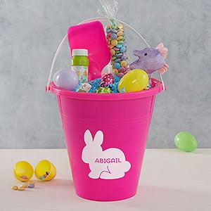 Easter Characters Personalized Pink Easter Bucket Pail & Shovel - 19582