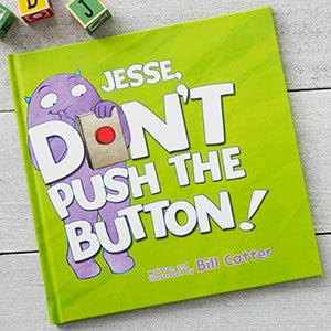 Don’t Push the Button Personalized Storybook - 19629D