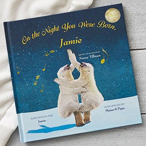On The Night You Were Born Personalized Storybook - 19636D