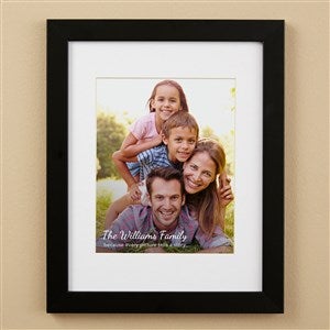 Our Photo Memories Personalized Framed Print  - 11x14 - 19788-11x14