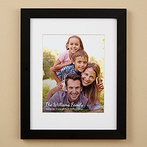 Our Photo Memories Personalized Framed Print  - 11x14 - 19788-11x14