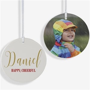 Name Meaning Large 2 Sided Ornament - 19877-2L