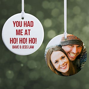 Christmas Expressions Personalized Ornament- 2.85 Glossy - 2 Sided - 19880-2