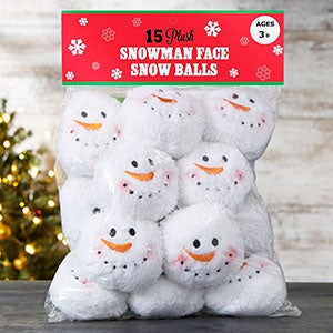 15 Count Package of Fake Indoor Snowballs - 19958