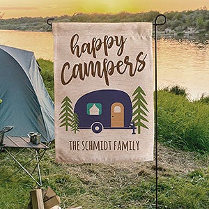Happy Campers Personalized Camping Flag - 19999
