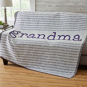 Our Special Lady Personalized Woven Throw - 20101-A