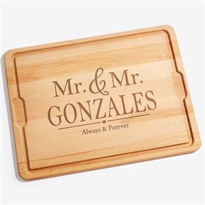 Wedding Couple Personalized 18x24 Cutting Board - 20127-XXL