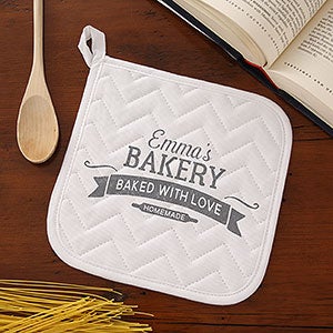 Baked With Love Personalized Potholder - 20137-P