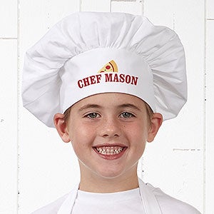 Personalized Kids Chef Hat - The Pizza Maker - 20139-YH