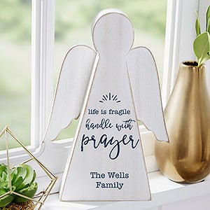 Faith Expressions Personalized Wood Angel - 20162