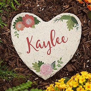 Moms Blossoming Garden Small Personalized Garden Stone - 20171-S