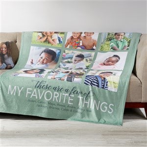 Custom Blanket Personalized Blankets with Photos and Text Customized Picture Throw for Baby Boy Boyfriend Mom Husband Birthday Funny Gift 30x40, 9 Photos Collage