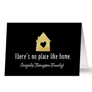 Personalized Theres No Place Like Home Greeting Card - 20448