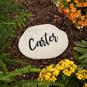 Our Mom Rocks Personalized Small Garden Stone  - 20467-S
