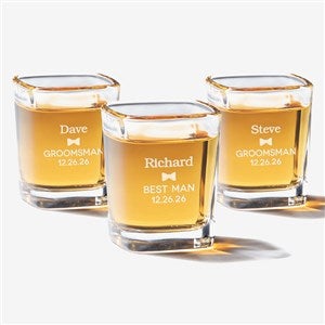 Groomsman Personalized Shot Glass - 20487