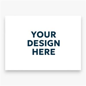 Personalized Logo Flat Card - 20547