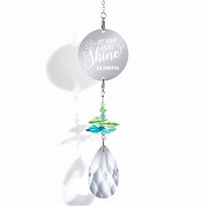 A Grandmothers Love Personalized Rainbow Suncatcher - 20728