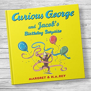 Curious George and the Birthday Surprise Personalized Storybook - 20736D