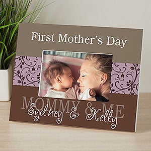 First Mothers Day Personalized Photo Frame 4x6 Tabletop - 20779