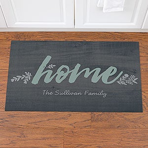 Floor Mat, Personalized Rug, Kitchen Rug, Personalized Floor Mat, Cushion  Mat, Custom Floor Mat, Memory Foam, Faux Cowhide and Metal 