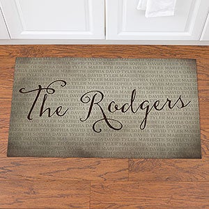 Together Forever Personalized Kitchen Mat- 18x27 - 20893
